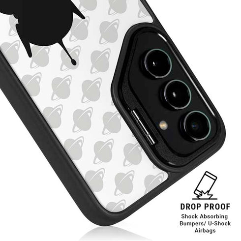 Disney Toy Story Alien Silhouette Galaxy S25 Ultra Kickstand Case